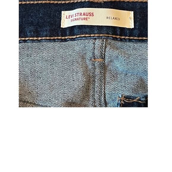 Signature by Levis Relaxed Jeans Mens 38x30 - Picture 3 of 5